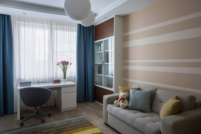 children's room in a modern style