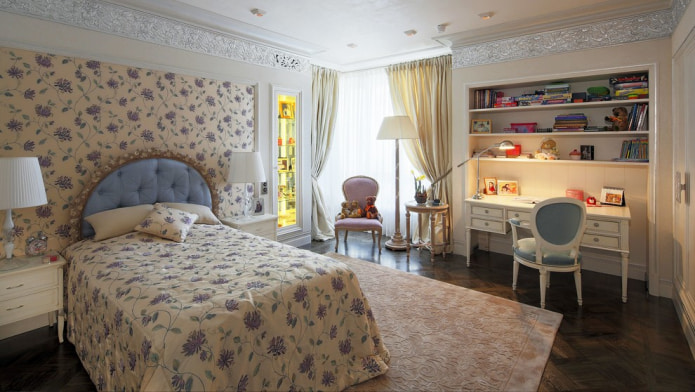 classic style in a child's room