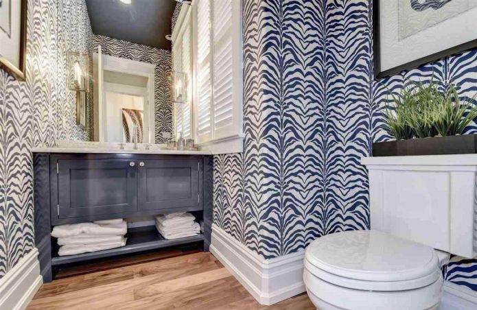 Wallpaper with with a pattern 