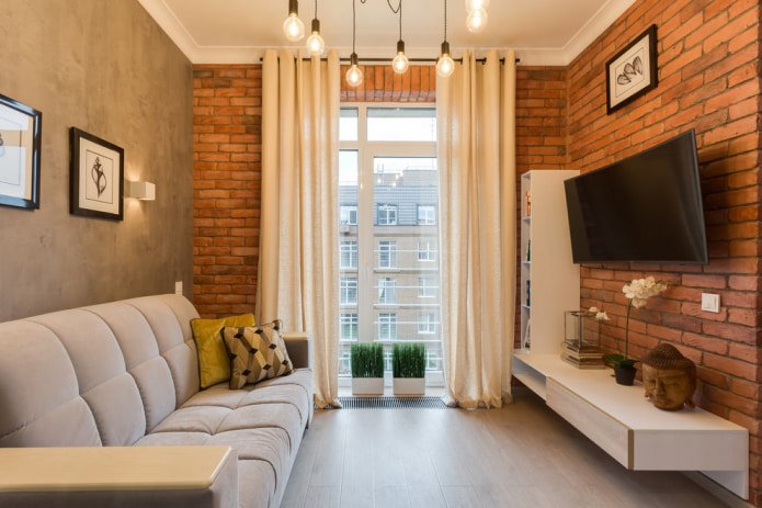 Walls are decorated with different types of companion wallpapers