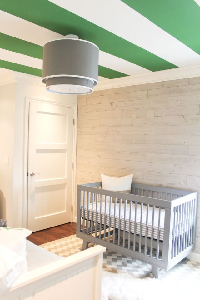 combination of two colors on the ceiling