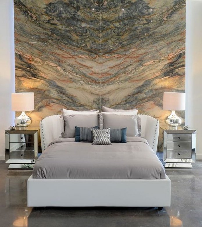 stone cut on the walls