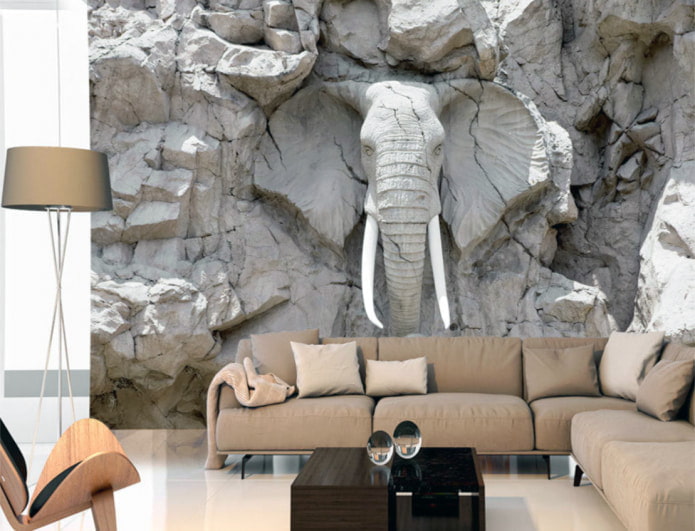 3D photo wallpaper
