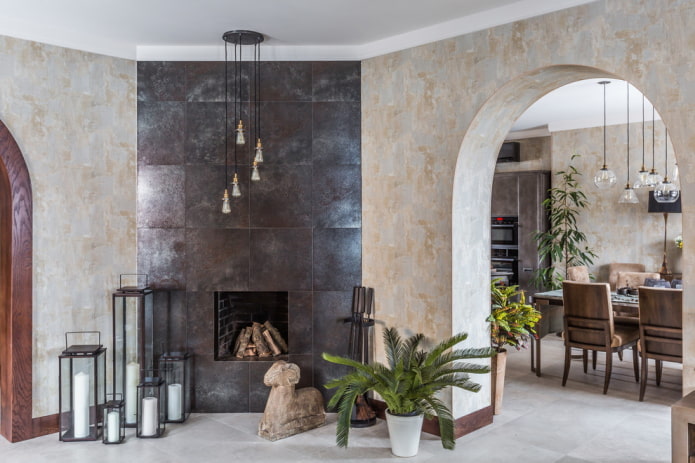 walls under plaster