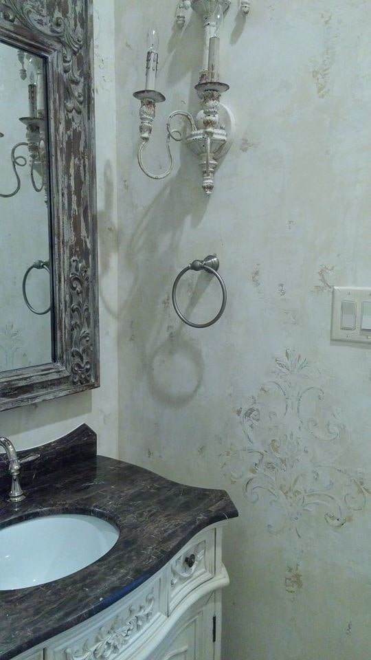 Provence in the bathroom