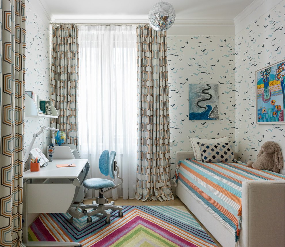 wallpaper in the nursery
