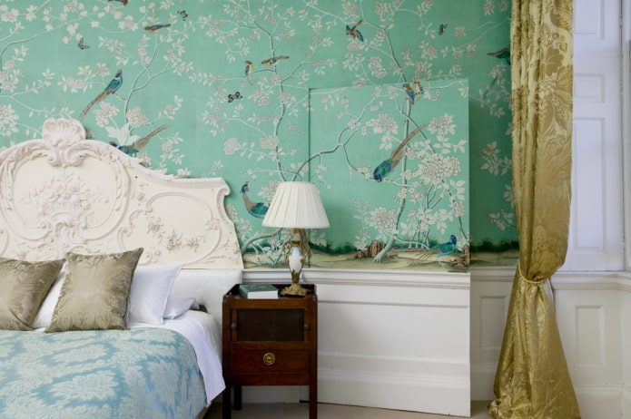 combination of flowers with birds