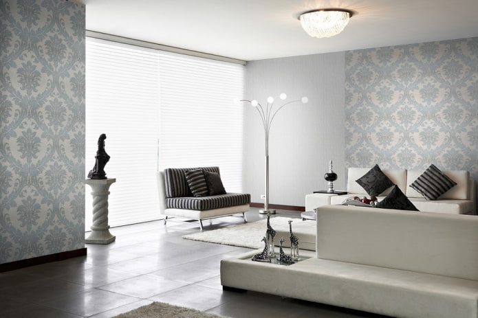 monogram in the living room interior