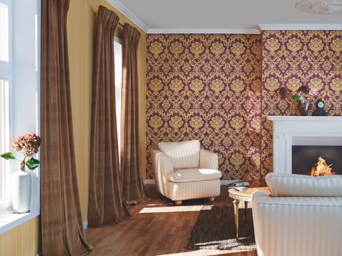 textile wallpaper
