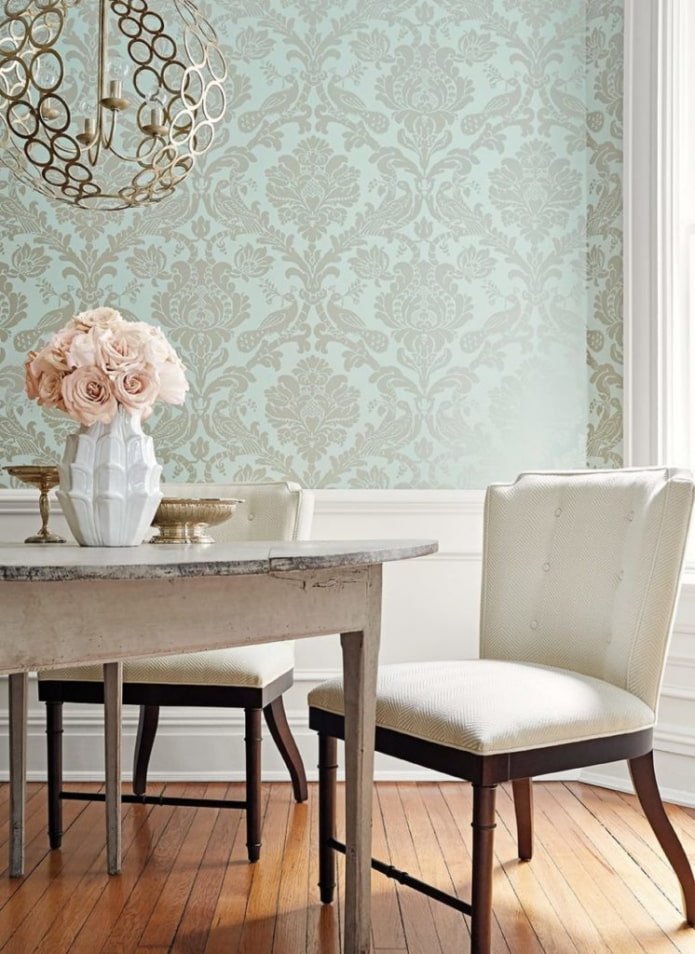 monogram in the kitchen interior
