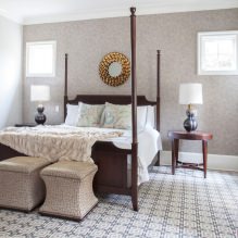 Gray wallpaper: combinations, design, choice of furniture and curtains, 101 photos in the interior-31