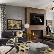 Gray wallpaper: combinations, design, choice of furniture and curtains, 101 photos in the interior-9