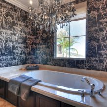 Gray wallpaper: combinations, design, choice of furniture and curtains, 101 photos in the interior-23
