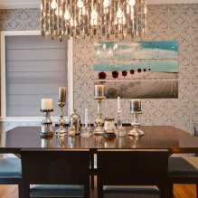 Gray wallpaper: combinations, design, choice of furniture and curtains, 101 photos in the interior-24