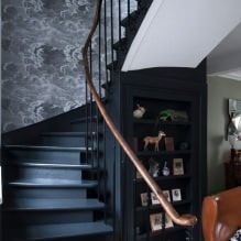 Gray wallpaper: combinations, design, choice of furniture and curtains, 101 photos in the interior-4
