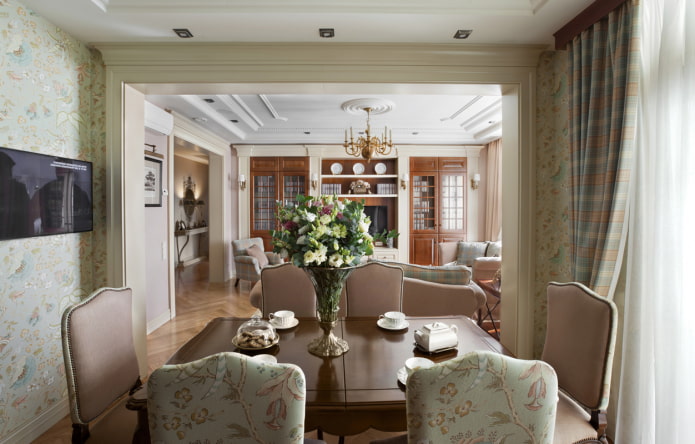 Patterned wallpaper