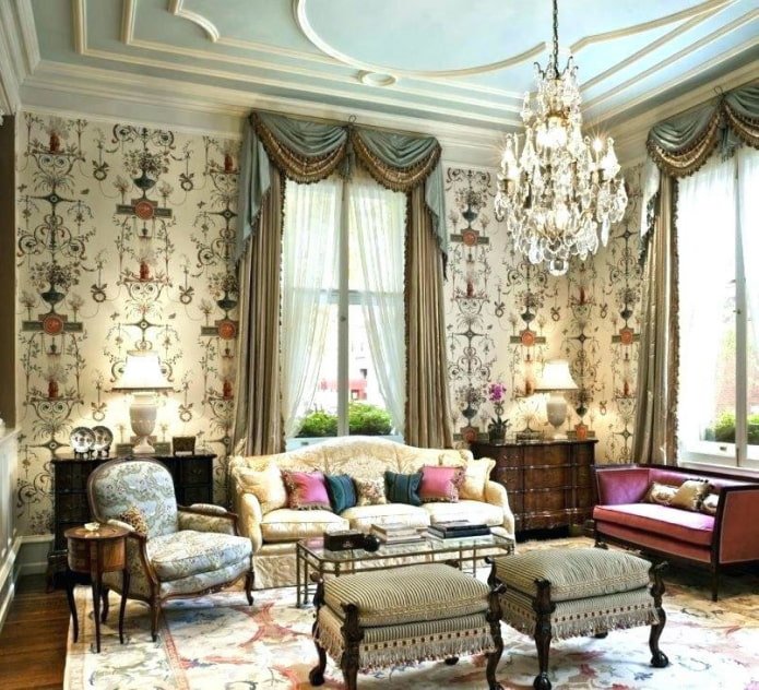 Wallpaper with a print