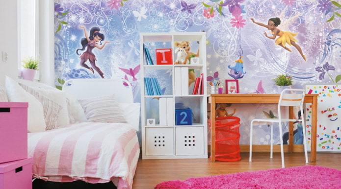 Wallpaper with fairies