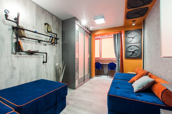 loft style room