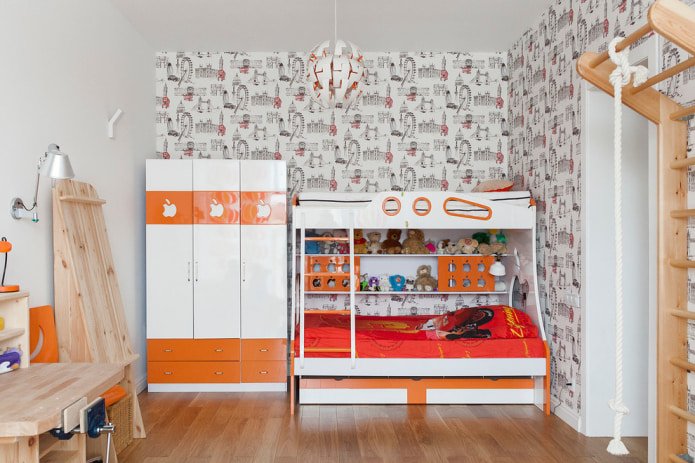 children's room for two boys
