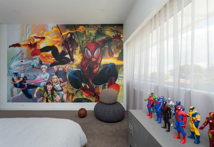 Photo wallpaper spiderman