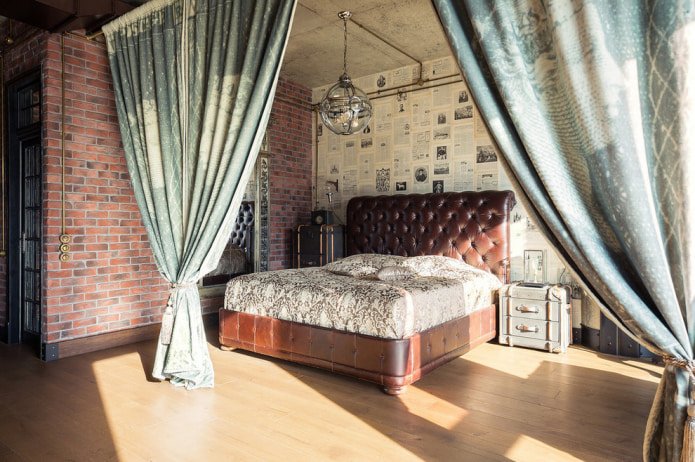 loft style bedroom