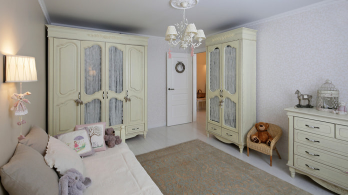 children's room in Provence style