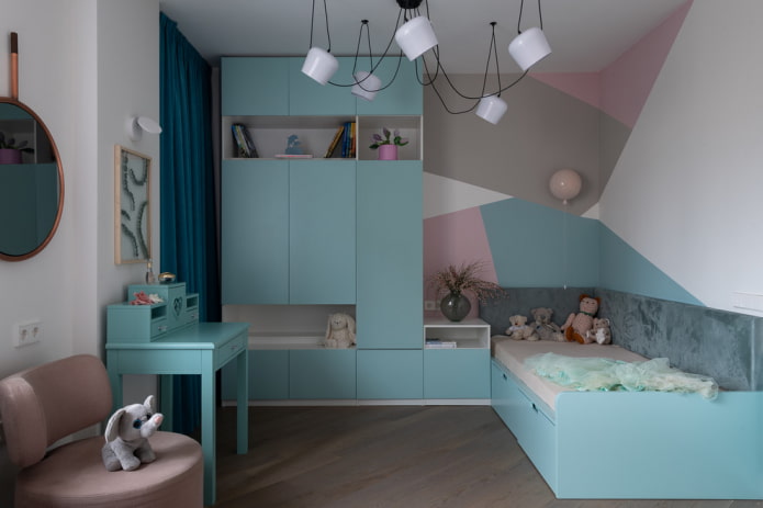Wardrobe in the children's room