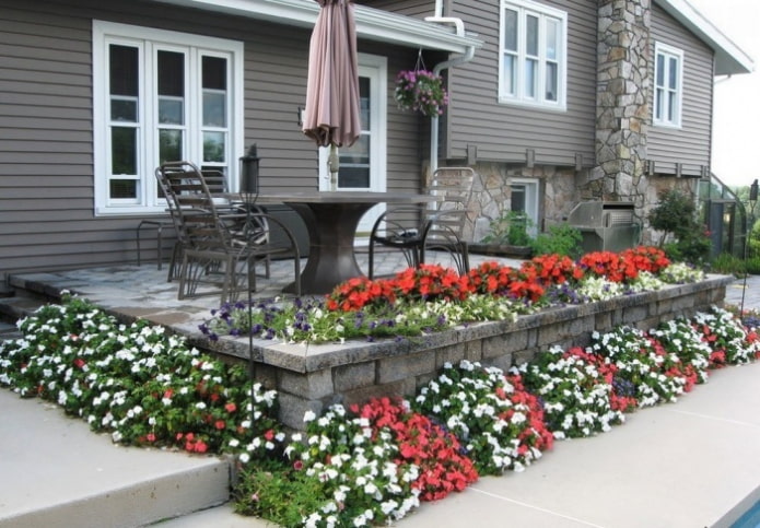 flowerbeds