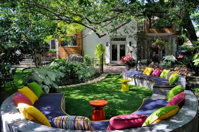 bright pillows