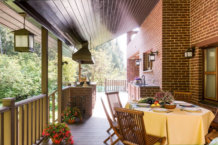 Brick in finishing
