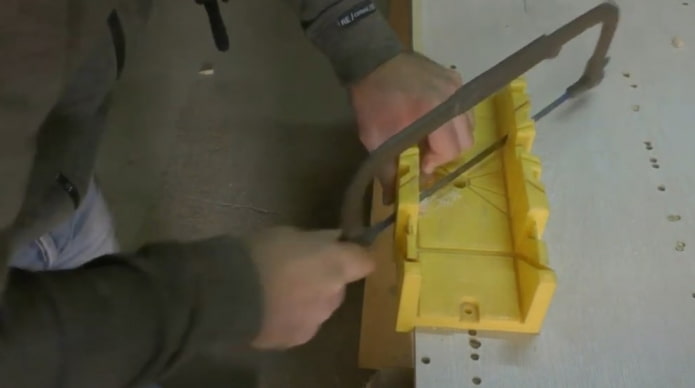cutting the guides
