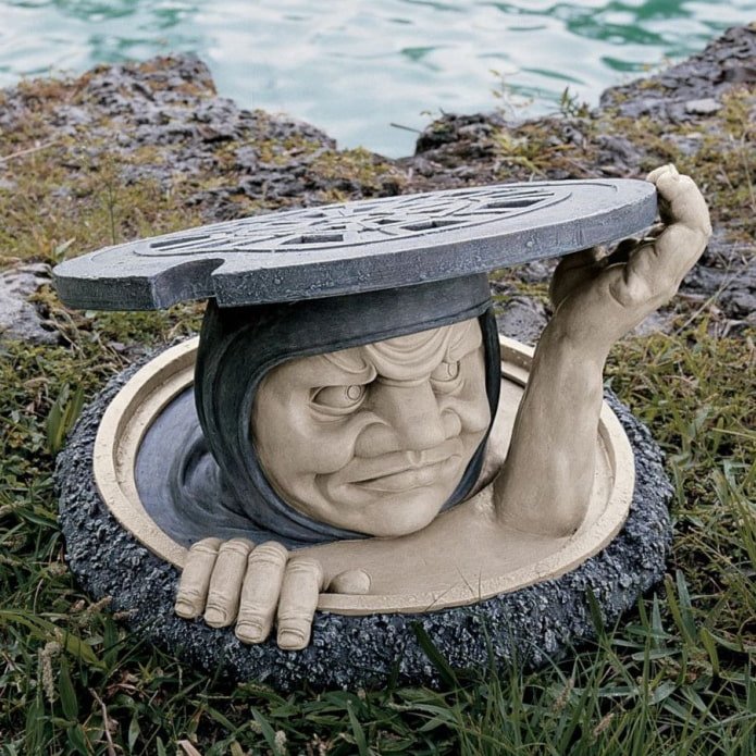 decorative septic tank cover granny