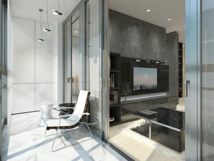 minimalist balcony