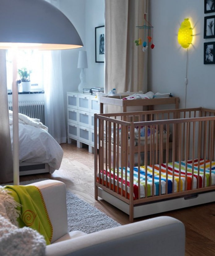 where to put the crib