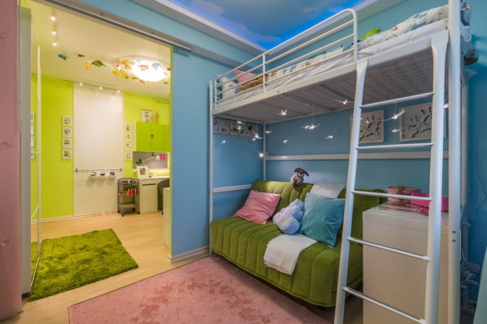 children's room in a Khrushchev-era building