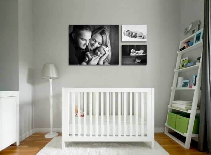 themed photos in the interior