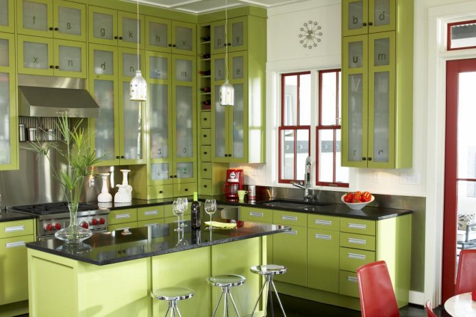 spacious kitchen