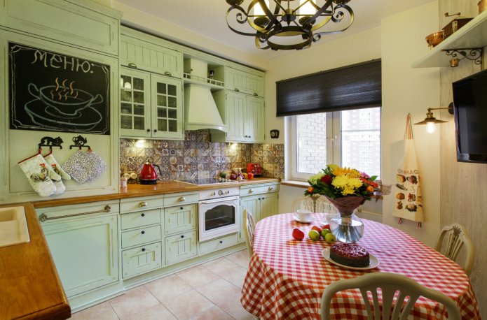 roller curtains for the kitchen