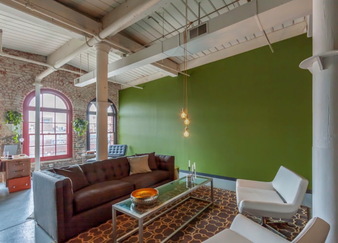 loft in the living room