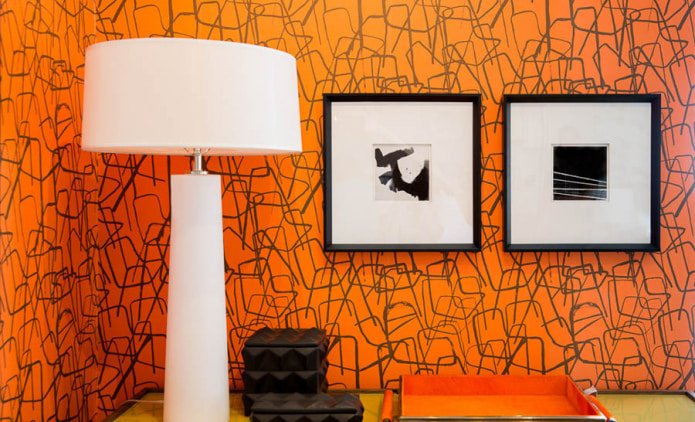 orange wallpaper