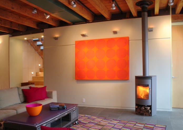 orange painting