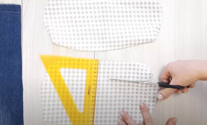 cut out the fabric