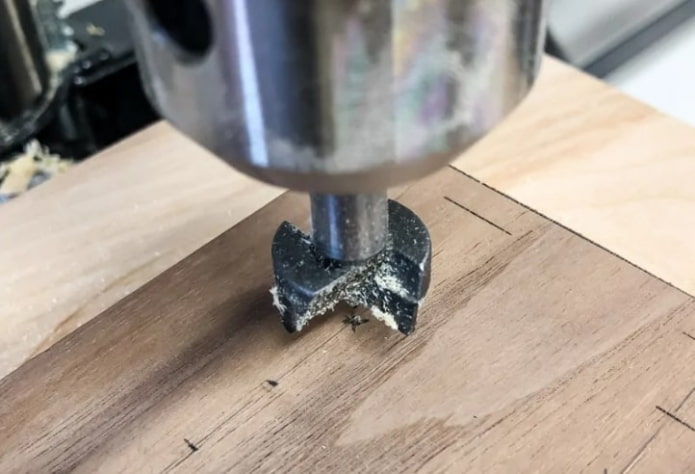 drilling holes