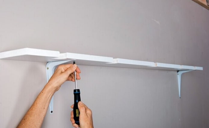 fastening the holder