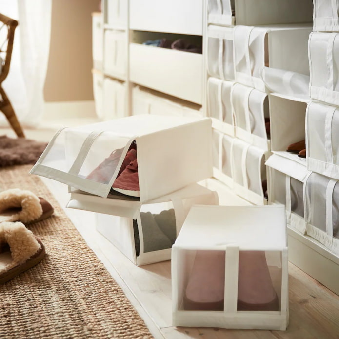 Shoe boxes