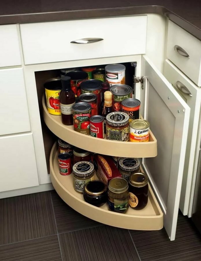 Round shelf