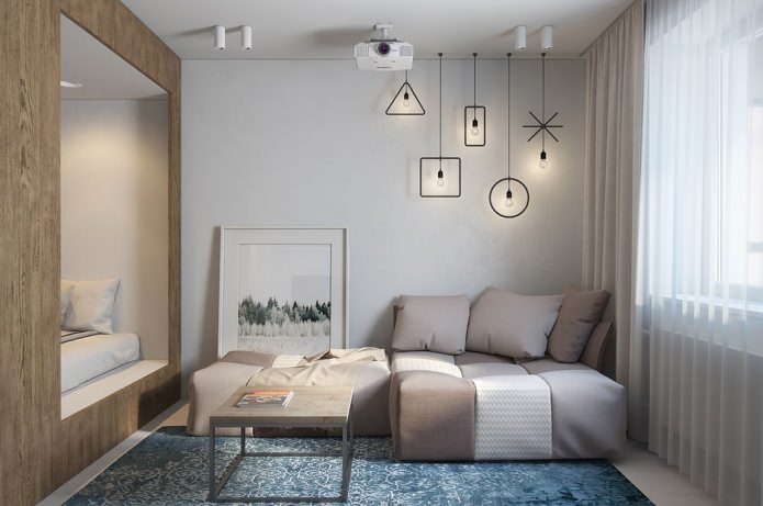 beautiful small apartment 30 sq. m.