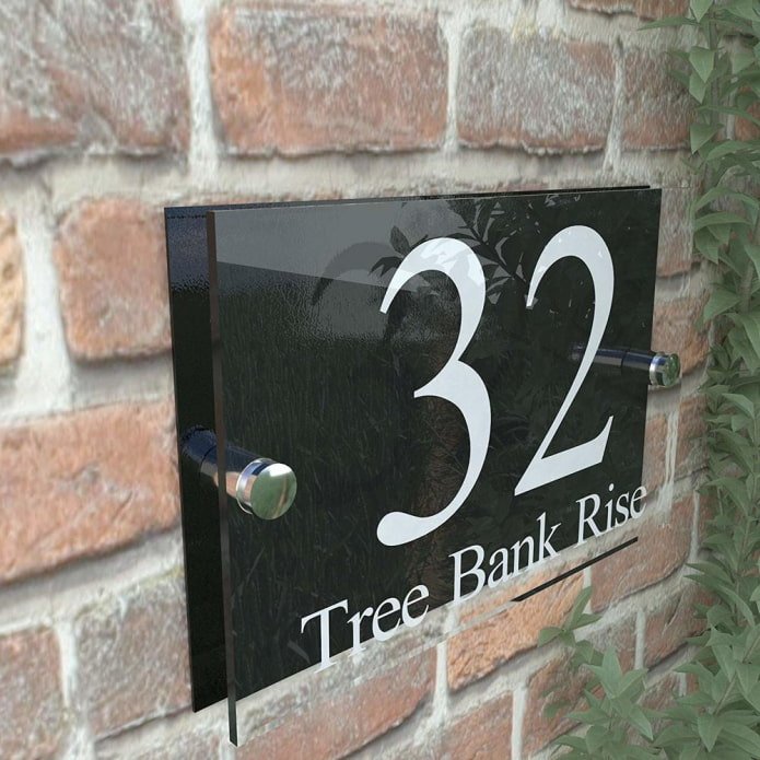 Signpost on a dark background