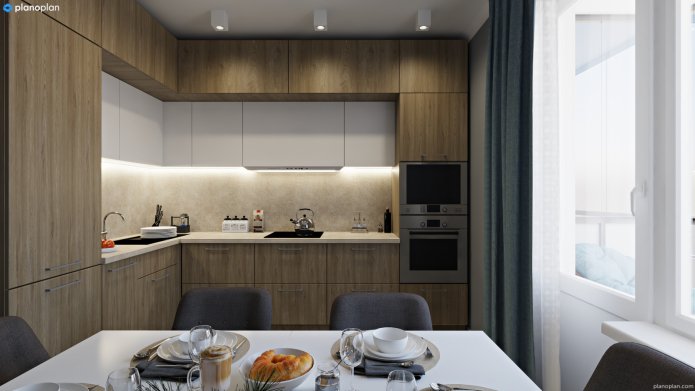 well-organized kitchen
